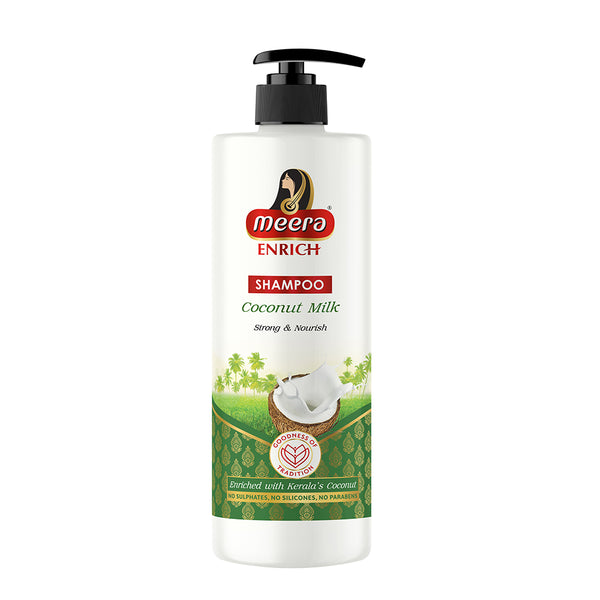 Strong & Nourish Shampoo With Kerala's Coconut Milk 500ml